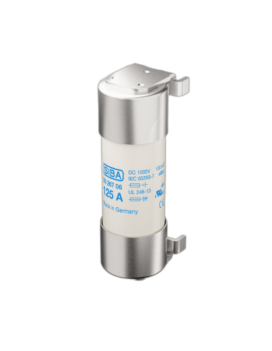 Fuse 22x65 aR/aBat 1000VDC UL with pins 50A