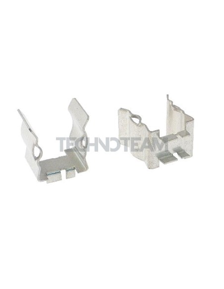 Clip diametro 22mm con pin