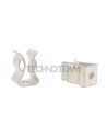 Clip diameter 10mm with holes
