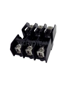Fuse holder open type 600V CC 3P 30A box cage