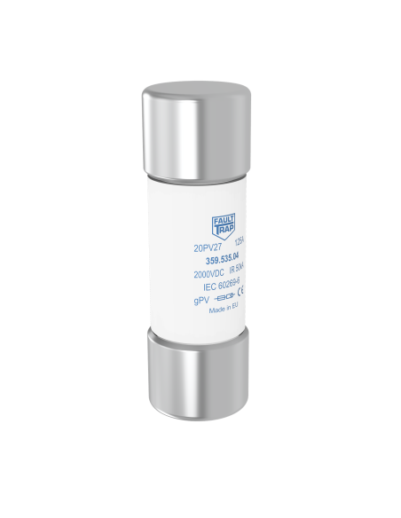 20PV27 - Fusibile 2000VDC gPV 27x85mm 125A