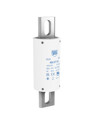 B025 - Fuse 1000VDC aBat 125A - 100,3mm - Tin Plated