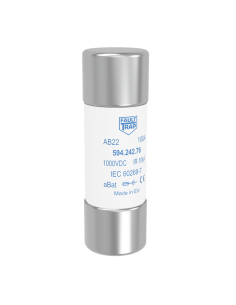AB22 - Fuse 22x65 1000VDC aBat 60A