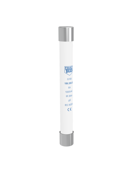 G108 - Fusibile 1000V AC gG 10x85mm 6A
