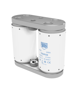 B100 - Fuse 1000VDC aBat double body 1250A - Silver Plated